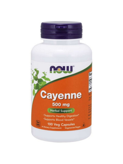 NOW Foods Cayenne 500mg 100vcaps