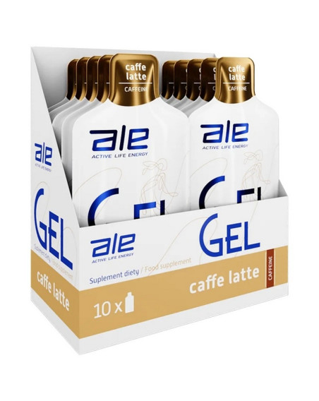 Żele Energetyczne ALE Thunder Gel BOX 10x 55,5 g caffe latte w sklepie Pakuj ZDROWIE Gdańsk Wrzeszcz