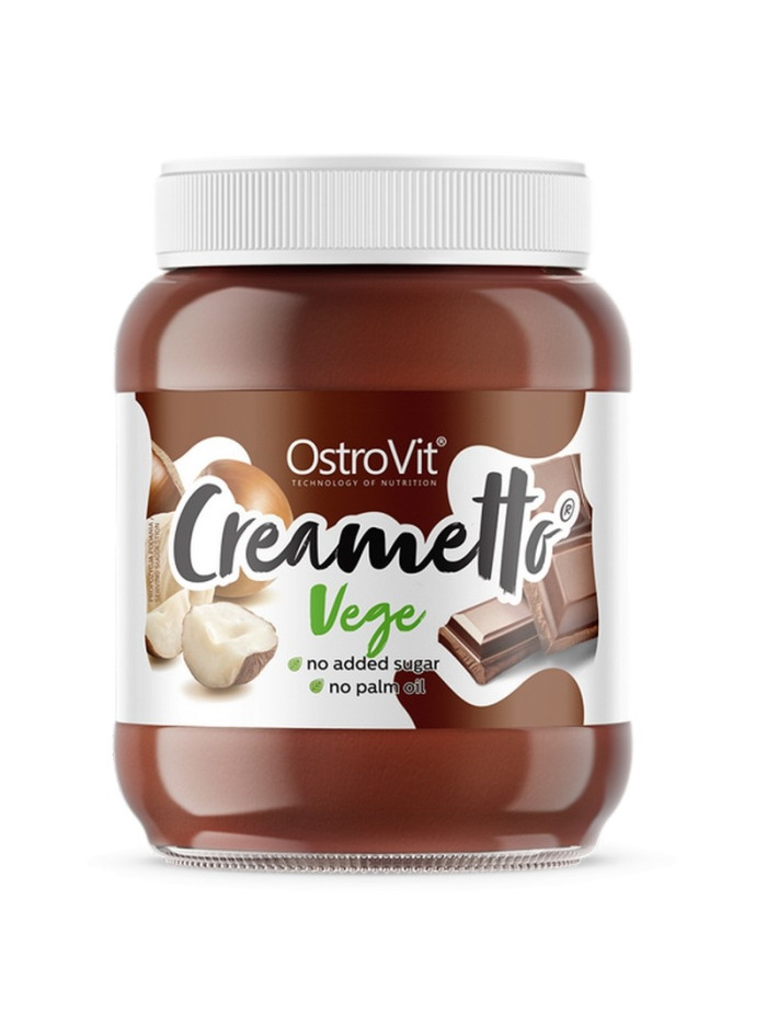 Naturalny krem OSTROVIT Creametto 350 g vege o smaku kakaowo-orzechowym w sklepie Pakuj ZDROWIE Gdańsk Wrzeszcz