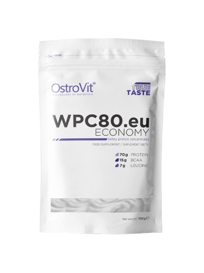 Białko OSTROVIT WPC80.eu Economy 700 g w sklepie Pakuj ZDROWIE Gdańsk Wrzeszcz