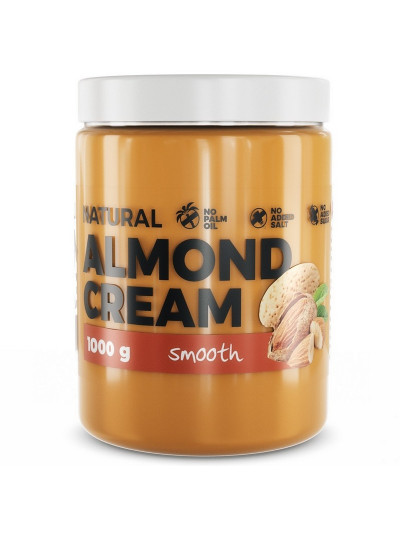 Masło migdałowe 7NUTRITION Almond Butter 1000 g smooth w sklepie Pakuj ZDROWIE Gdańsk Wrzeszcz