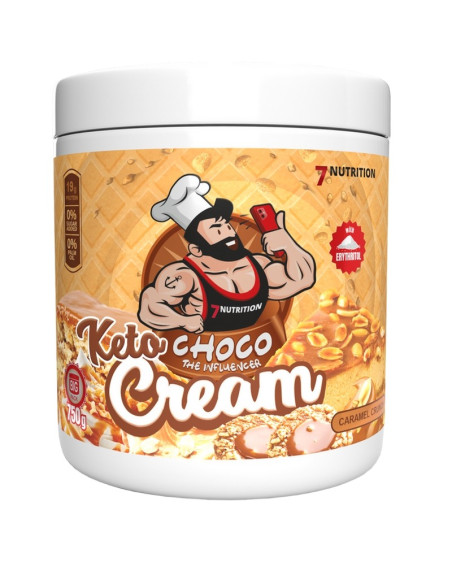 Krem karmelowo orzechowy 7Nutrition Keto Cream Caramel crunch 750 g w sklepie Pakuj ZDROWIE Gdańsk Wrzeszcz
