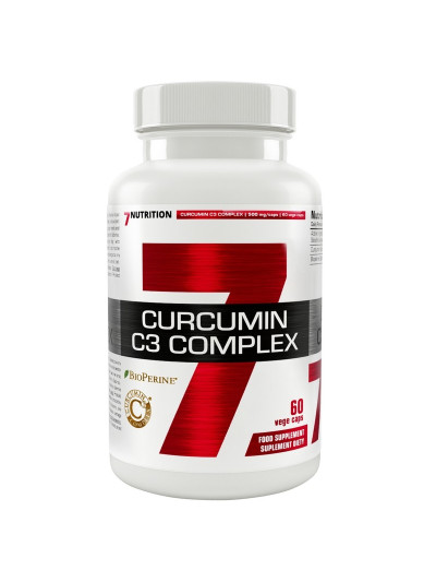 7NUTRITION Curcumin C3 Complex 60 vcaps
