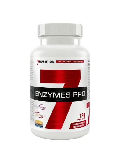 Enzymy trawienne 7Nutrition Enzymes Pro 120 vcaps w sklepie Pakuj ZDROWIE Gdańsk Wrzeszcz
