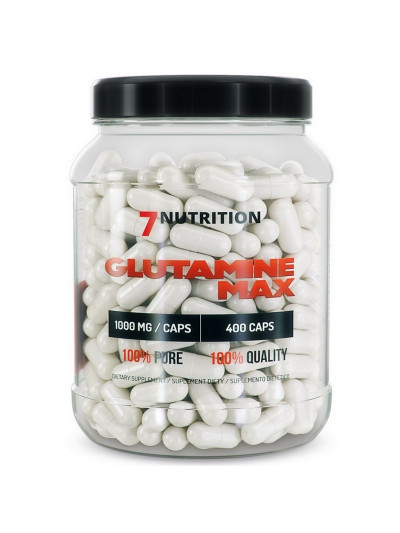 L-Glutamina 7Nutrition Glutamine MAX 400caps w sklepie Pakuj ZDROWIE Gdańsk Wrzeszcz