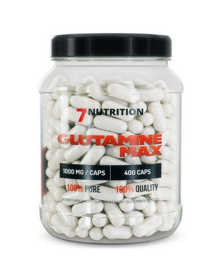 L-Glutamina 7Nutrition Glutamine MAX 400caps w sklepie Pakuj ZDROWIE Gdańsk Wrzeszcz
