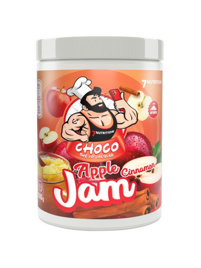 Dżem 7Nutrition Apple Cinnamon JAM Frużelina 1000g jabłko-cynamon w sklepie Pakuj ZDROWIE Gdańsk Wrzeszcz