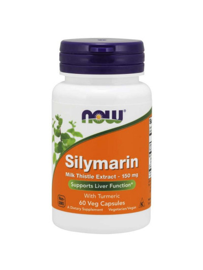 NOW Foods Sylimarin with Tumeric 150mg 60vcaps