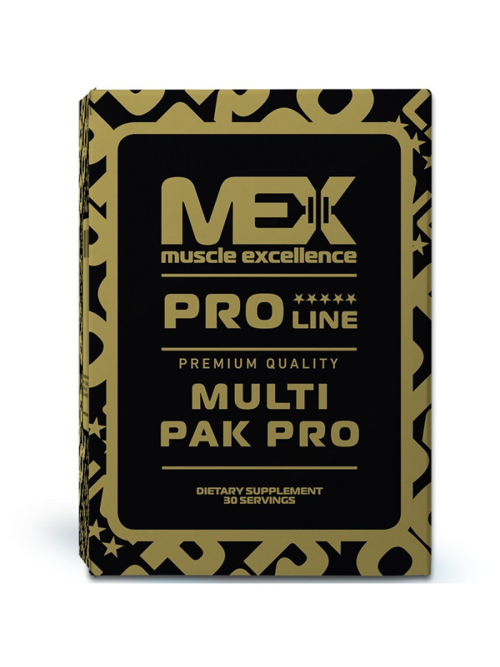 Kompleksowy zestaw witamin i minerałów MEX Muscle Excellence Multi Pak PRO 30sasz w sklepie Pakuj ZDROWIE Gdańsk Wrzeszcz