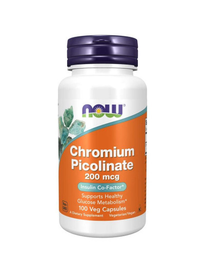 NOW Foods Chromium Picolinate 100vcaps